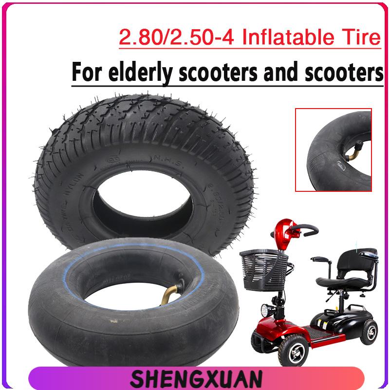 Scooter Tire - Шины для электросамокатов, размер 2.80/2.50-4, внешняя