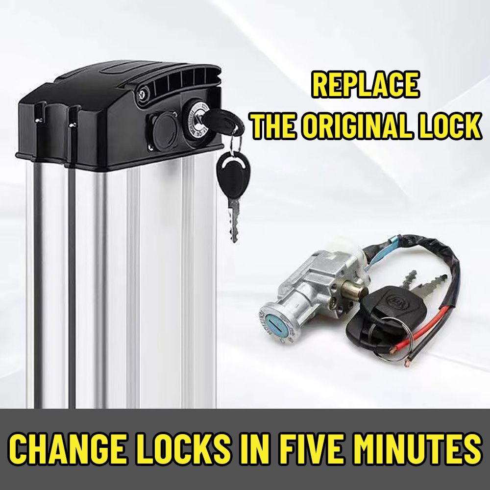 Electric Scooter Charger - Замок для аккумулятора электровелосипеда с 2