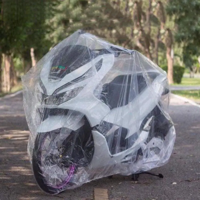 Electric Scooter Rain Cover - Универсальный прозрачный водонепроницаемый чехол для мотоцикла,