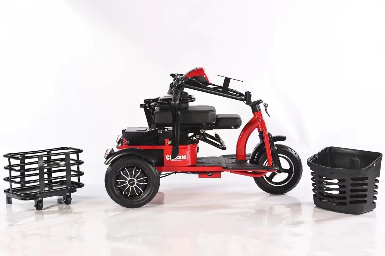 Electric Scooter 500W - Универсальный складной электрический трицикл 500 Вт,