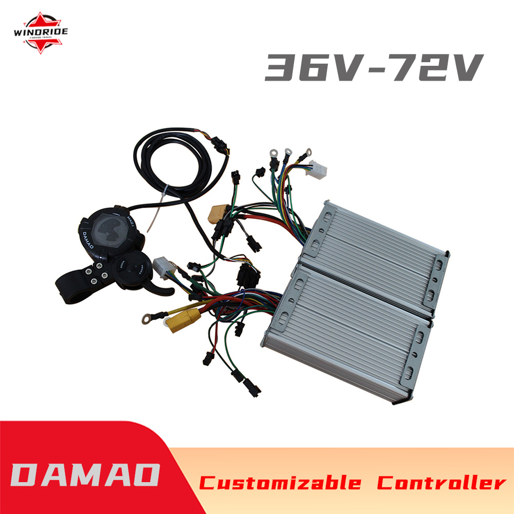 72V 45A Dual Controller - Оригинальный FLJ переключатель заслонки для электрического