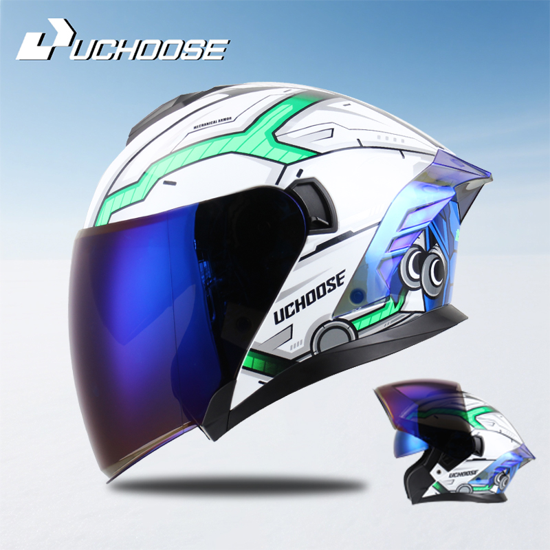 Мотоциклетный шлем открытого т – обзор и цена Scooter Helmet Set