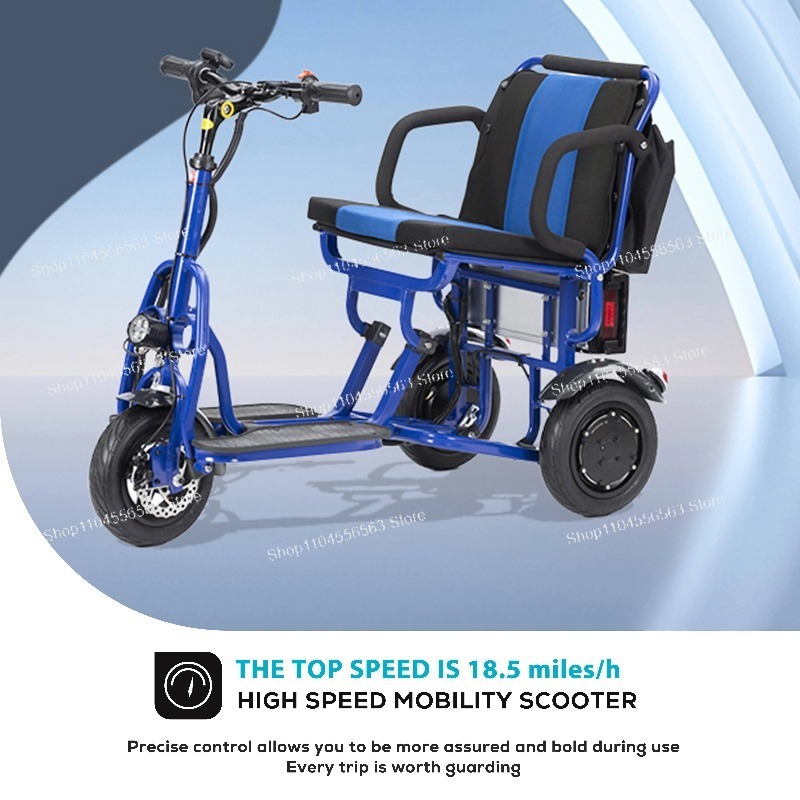 Портативный легкий электрическ – обзор и цена Folding Electric Scooter