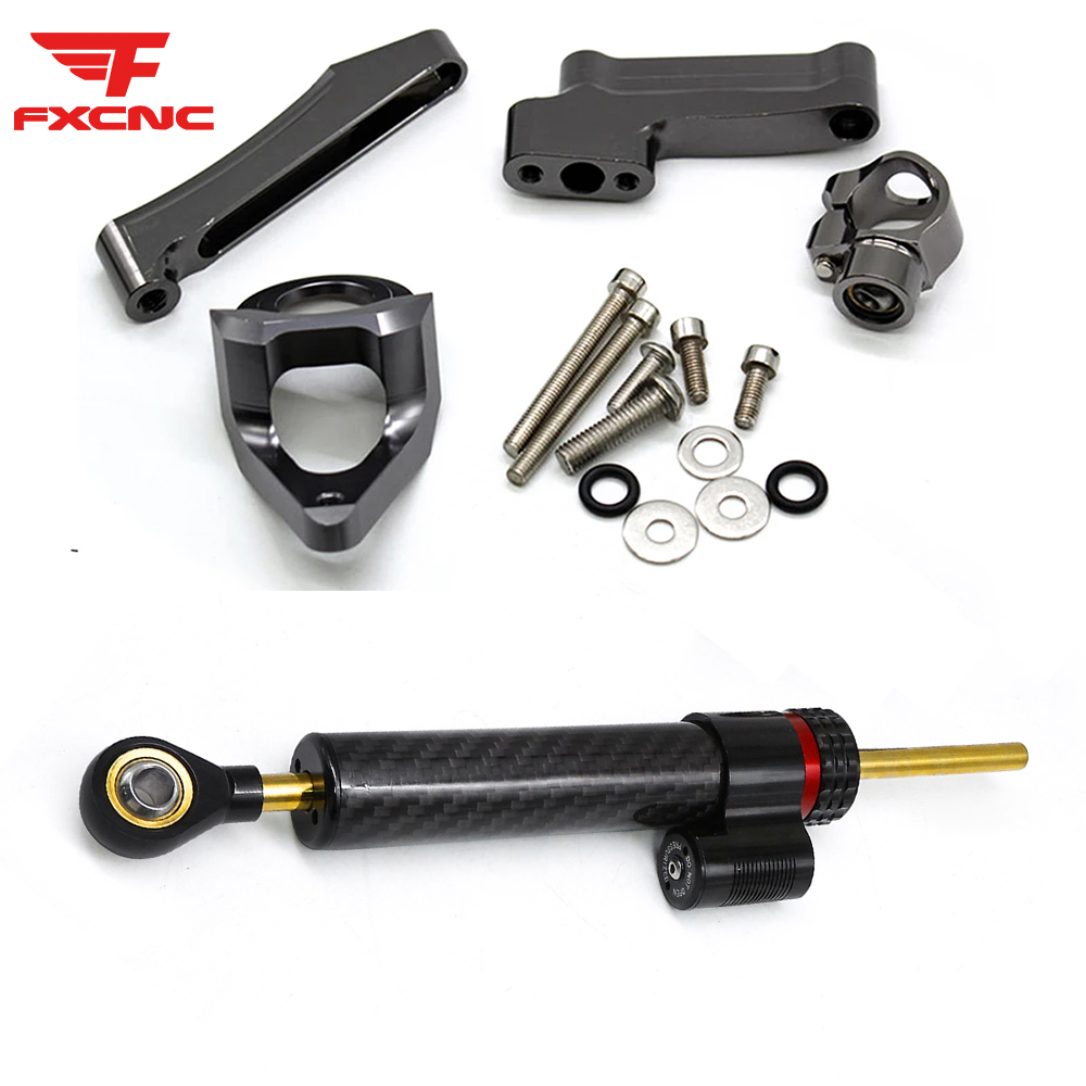 Для Suzuki GSXR1300 1998-2019  – обзор и цена Steering Damper Stabilizer Kit Cnc