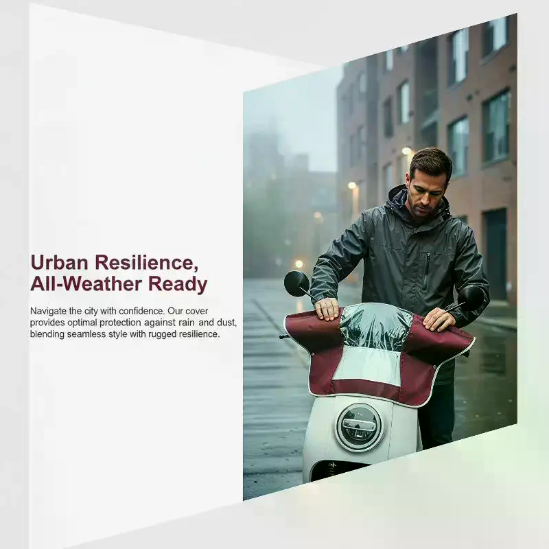 Прозрачный чехол от дождя для  – обзор и цена Electric Scooter Rain Cover