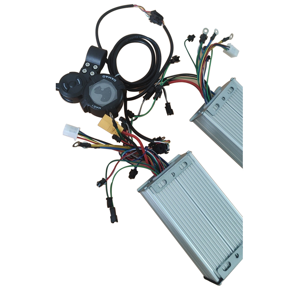 Оригинальный FLJ переключатель – обзор и цена 72V 45A Dual Controller
