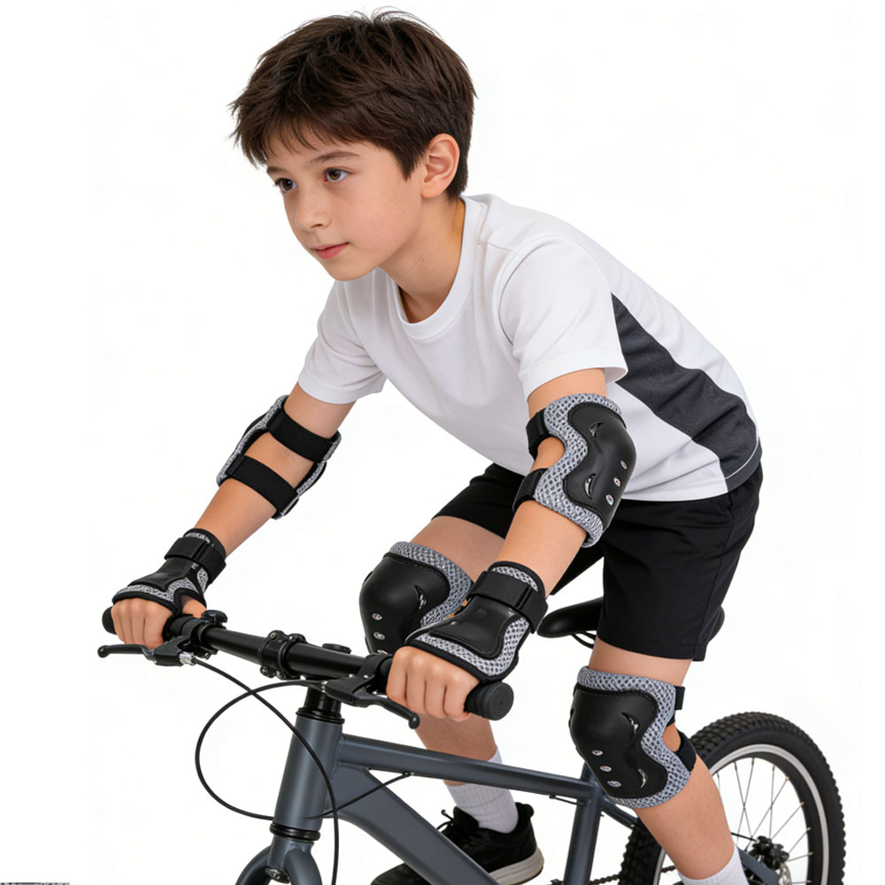 Детские наколенники Налокотник – обзор и цена Scooter Helmet Set